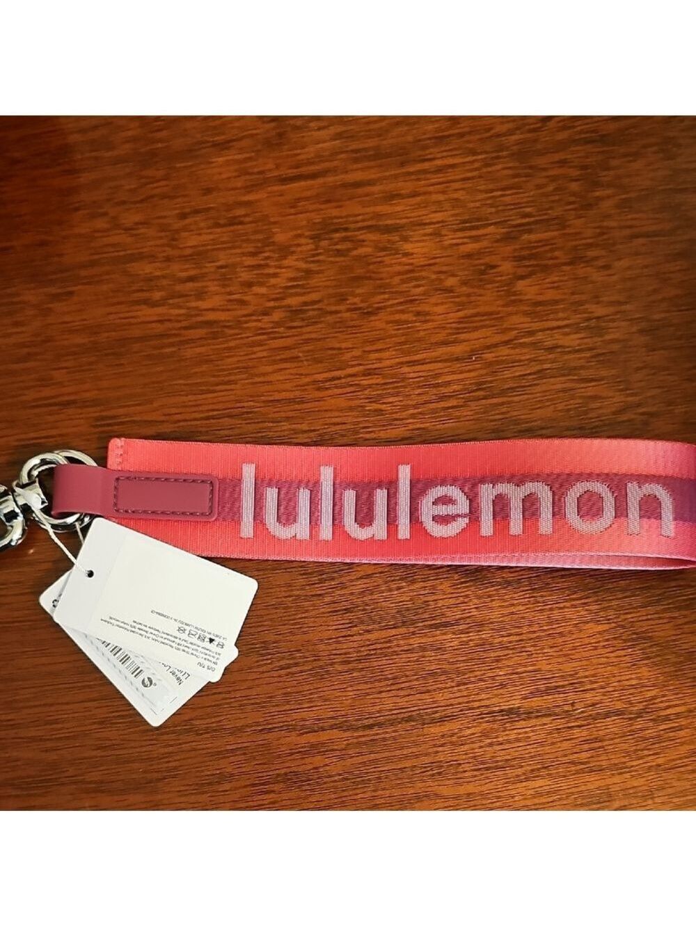 NWT Lululemon Never Lost Keychain
